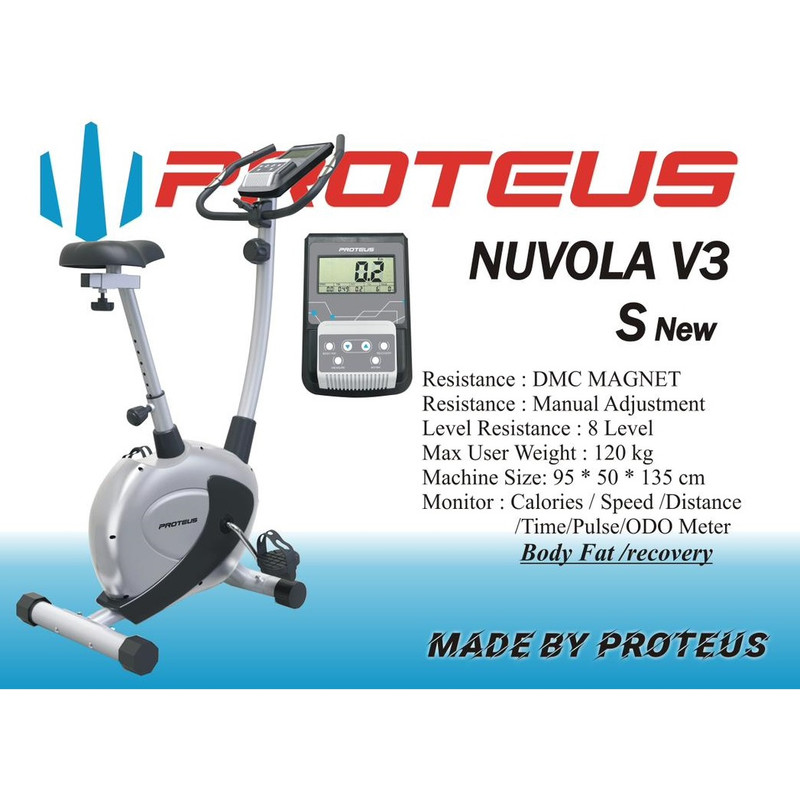 دوچرخه ثابت ایستاده پروتئوس مدل NUVOLA V3 2026