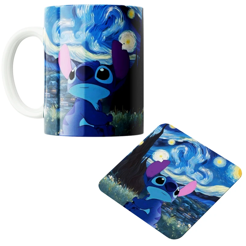 ماگ طرح کارتون استیج کد 07 به همراه زیر لیوانی