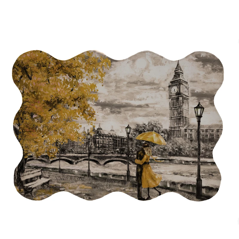 پادری مدل دالبر طرح چتر کد 5198 سایز 80x110 سانتی متر