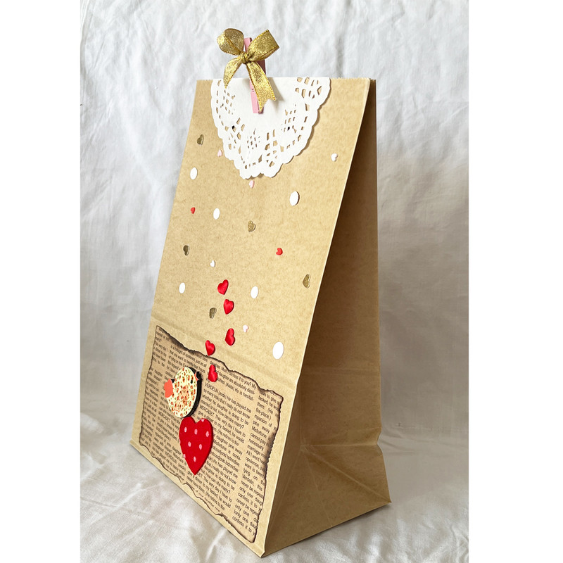 پاکت هدیه مدل پرنده عشق کد 20.30