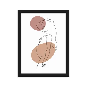 Minimal Wall Art Girl Design Code 2808