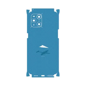 MAHOOT Minimal Paper Airplane-FullSkin Cover Sticker for Oppo Find X3 Pro