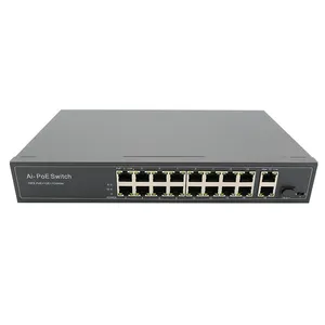 سوییچ 16 پورت POE مدل SF1016P-2G-1S
