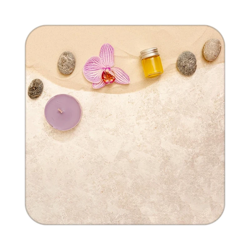 زیر لیوانی کاکتی طرح گل مدل mp19247