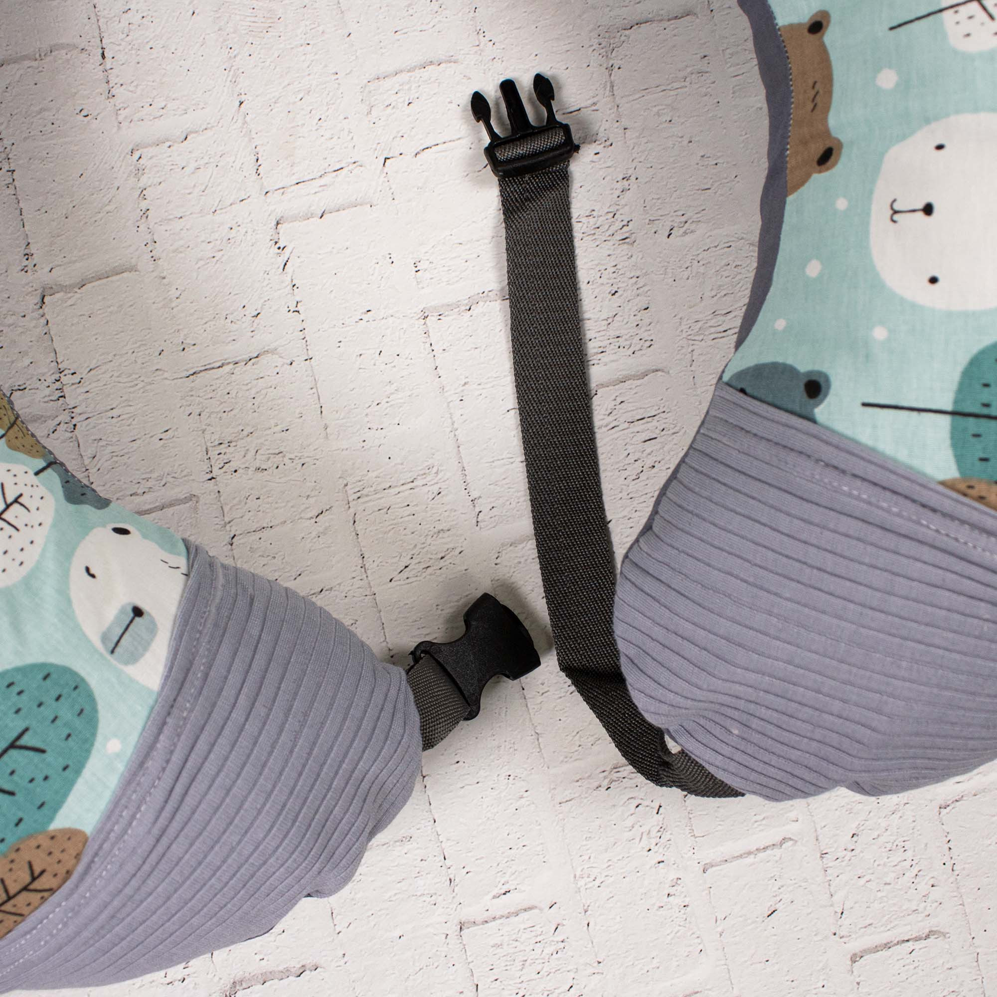 بالش شیردهی دی روحه مدل پاندا آبی