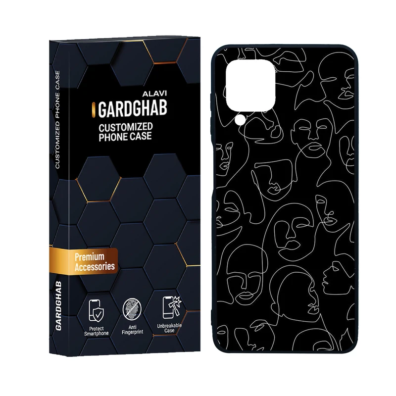 کاور گارد قاب علوی مدل دور ژله ای ساده و مینیمال مناسب برای گوشی موبایل سامسونگ Galaxy M22 4G