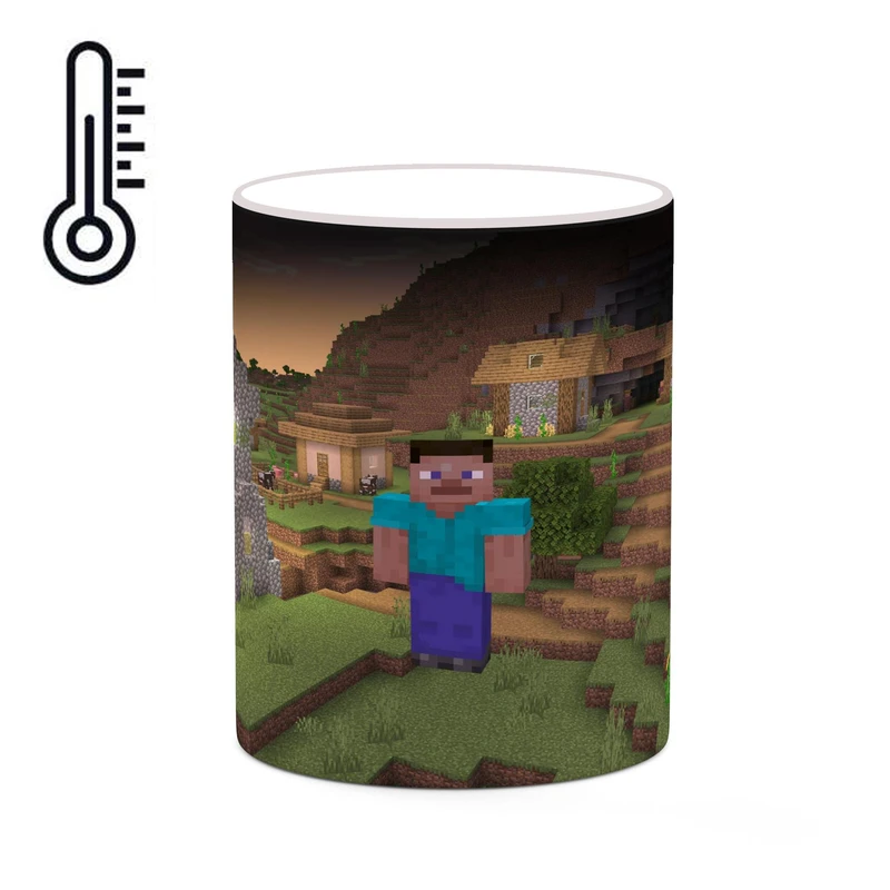 ماگ حرارتی کاکتی طرح ماینکرافت minecraft مدل mgh41453