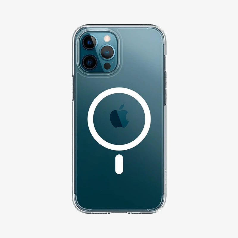 کاور اسپیگن مدل ultra hybrid magsafe مناسب برای گوشی موبایل اپل iphone 12 pro max