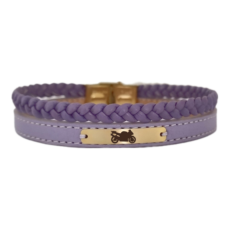 دستبند طلا 18 عیار زنانه لیردا مدل موتور 175