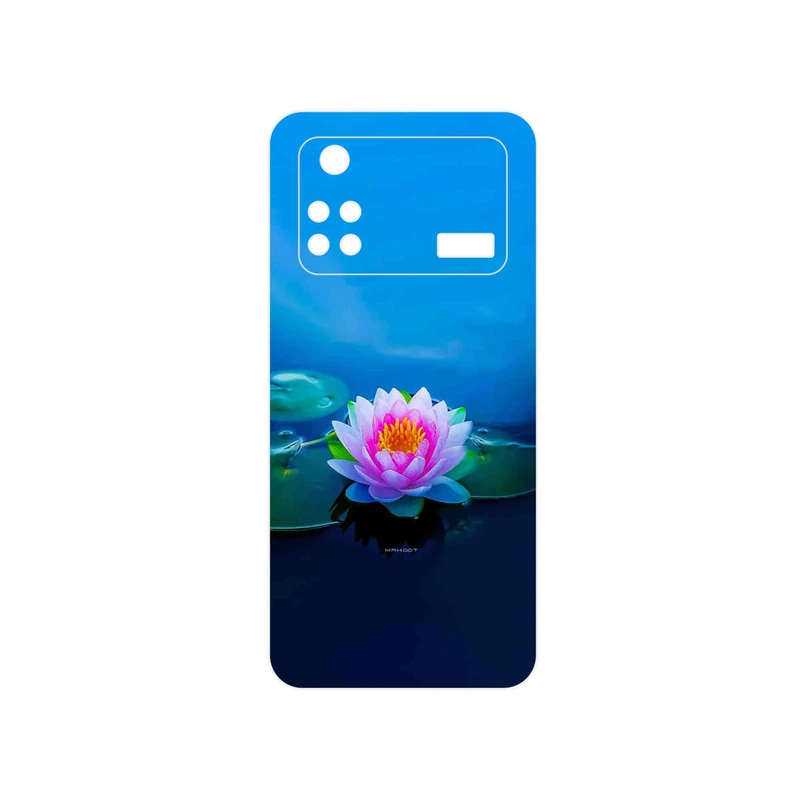 برچسب پوششی ماهوت مدل Lotus مناسب برای گوشی موبایل شیائومی Poco M4 Pro 4G