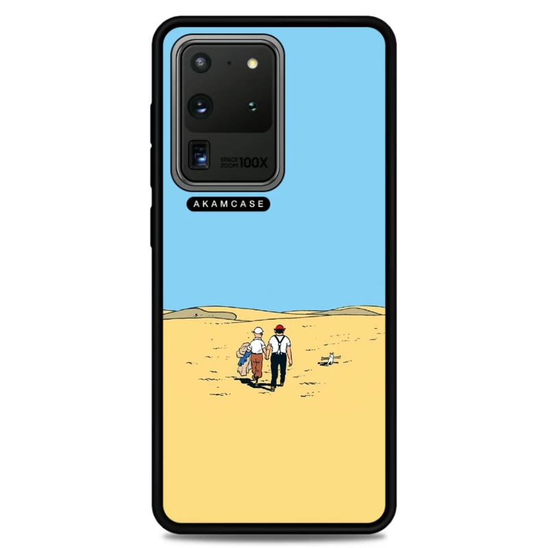 کاور آکام مدل AMC-WSGS20U-TINTIN-15 مناسب برای گوشی موبایل سامسونگ Galaxy S20 Ultra