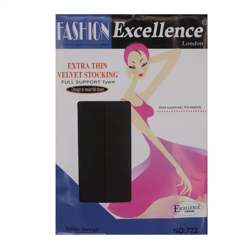 جوراب ساق بلند زنانه اکسلنس مدل ساپورتی