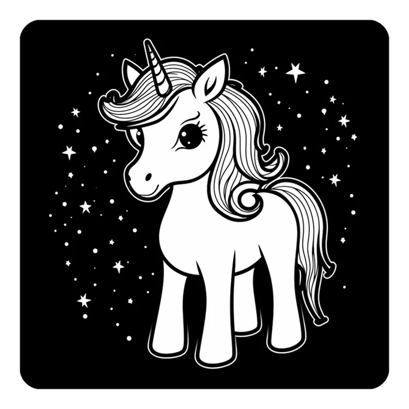 مگنت کاکتی طرح اسب تک شاخ و یونیکورن مدل mp31444