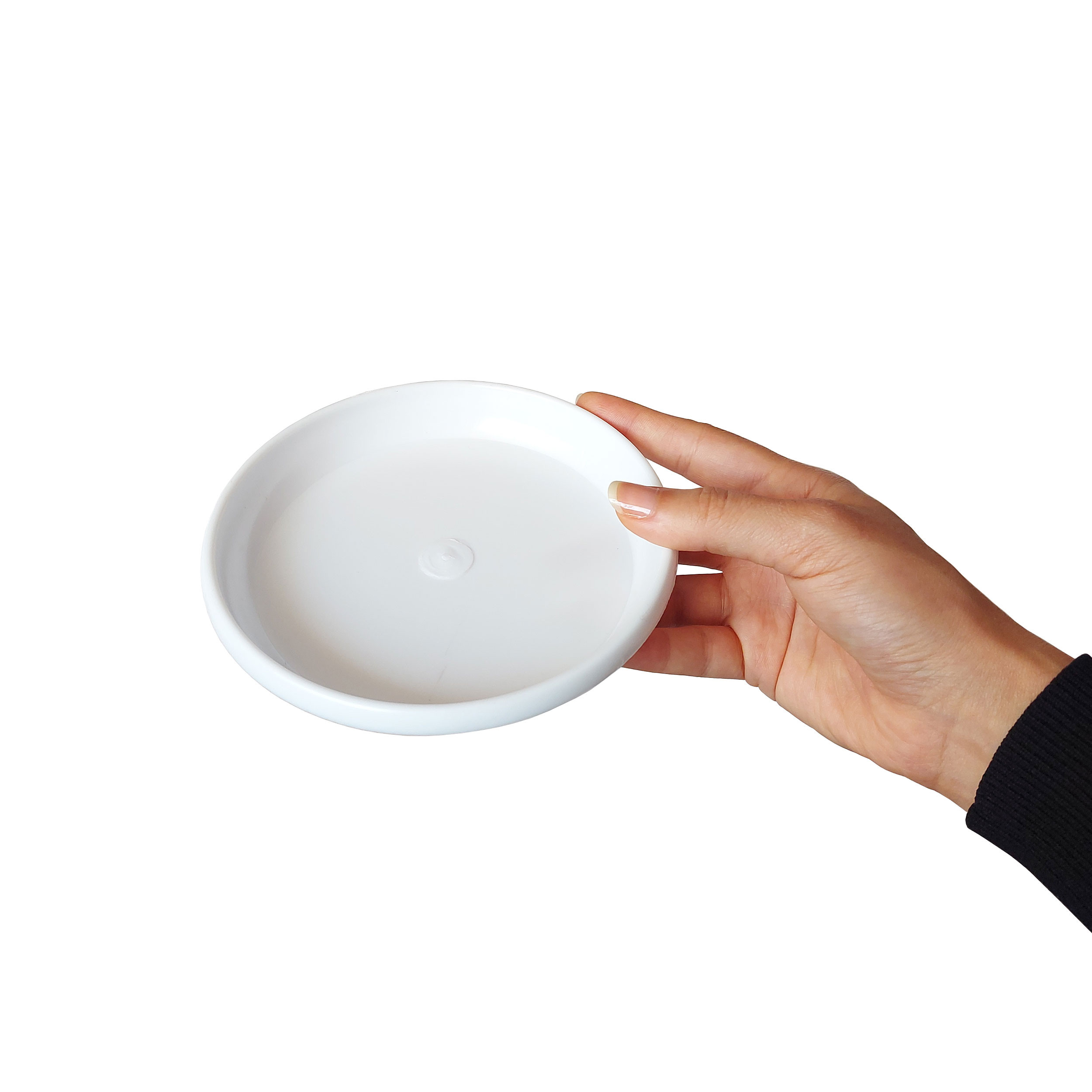 زیرگلدانی مدل پلاستیکی گرد کد 165 بسته 2 عددی