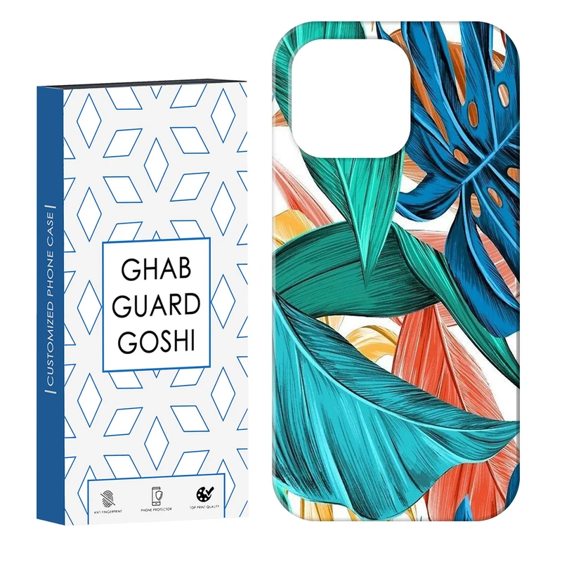 کاور قاب گارد گوشی طرح برگ  کد Dimo-793 مناسب برای گوشی موبایل اپل IPHONE 14 PRO   