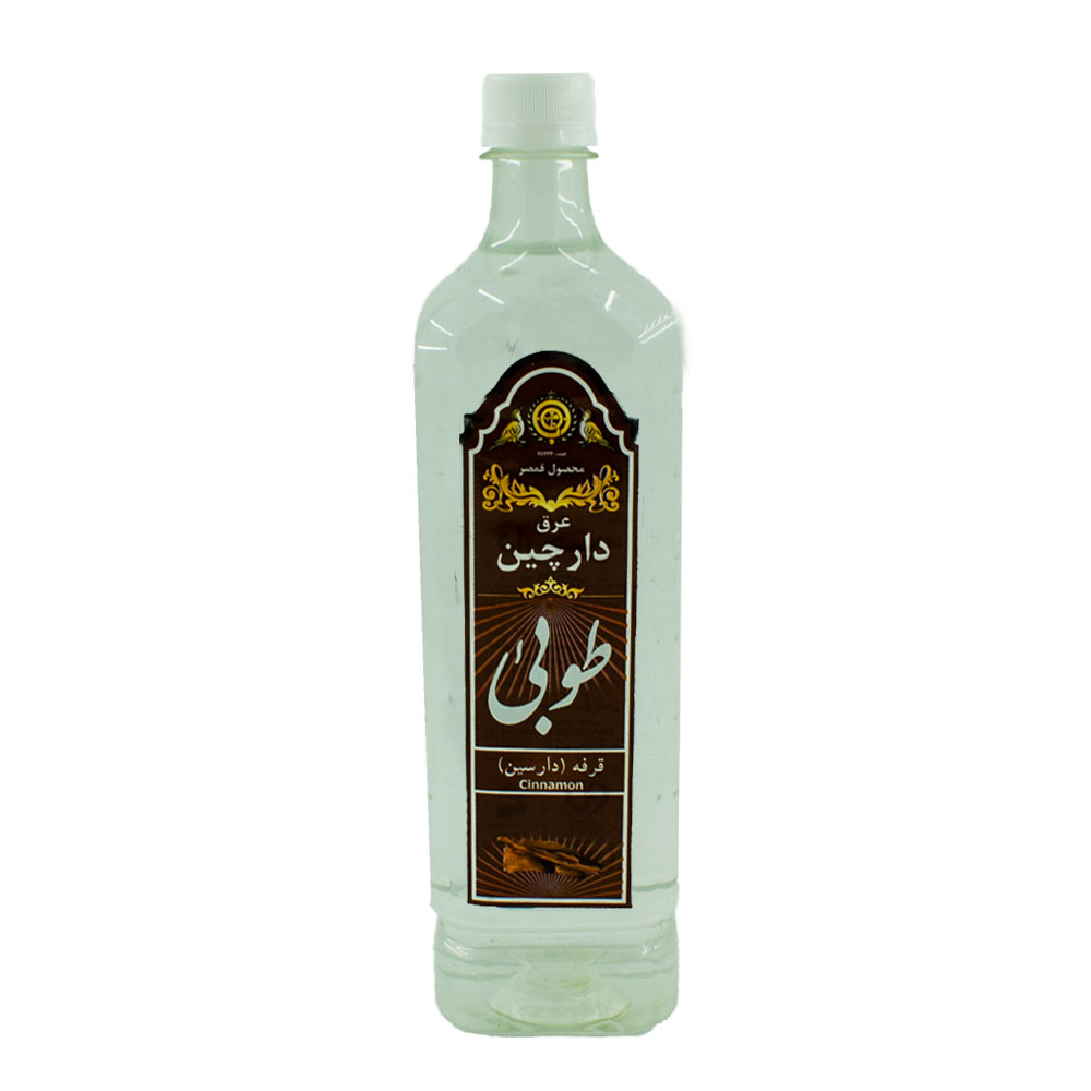 عرق دارچین گلاب طوبی - 1 لیتر بسته 9 عددی
