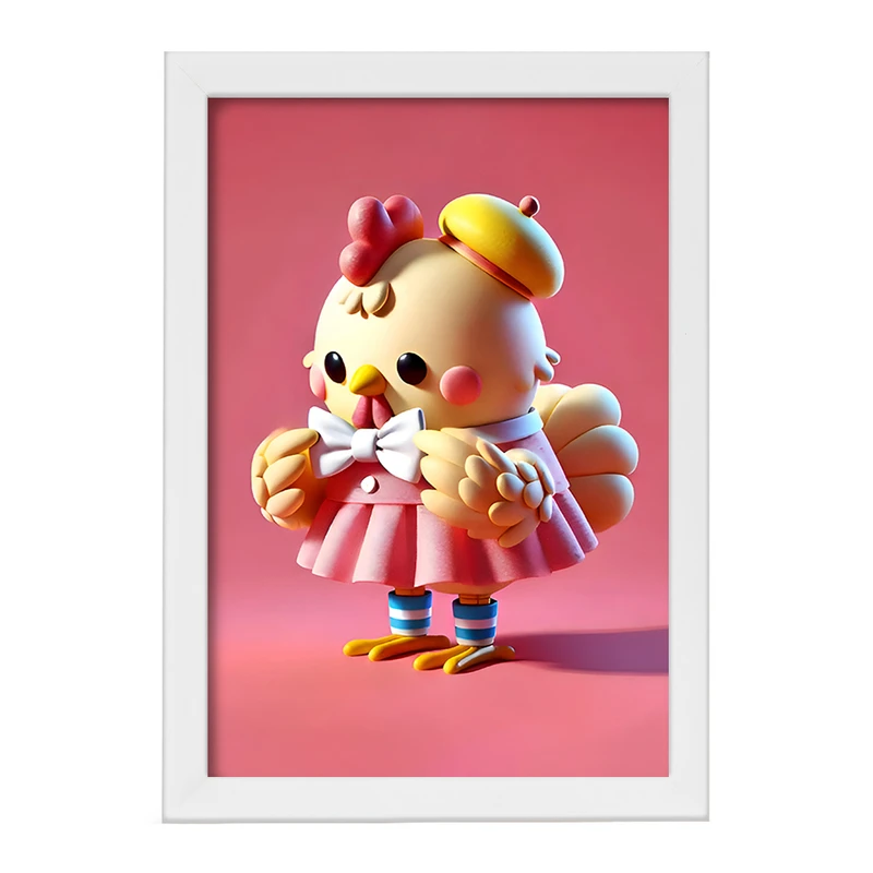 تابلو خندالو مدل جوجه ی بامزه کد F9310