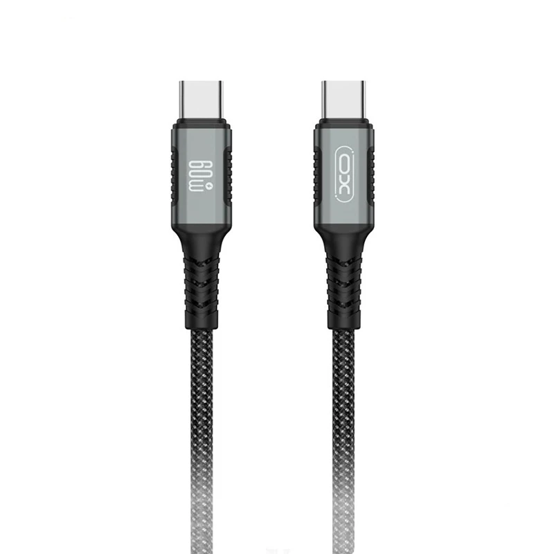 کابل تبدیل USB-C ایکس او مدل NB-Q267 60W طول 1متر