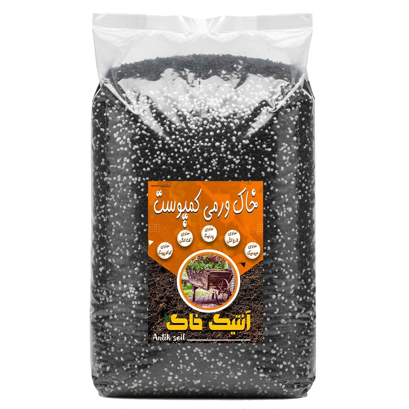 خاک ورمی کمپوست آنتیک خاک مدل 20LR وزن 10 کیلوگرم