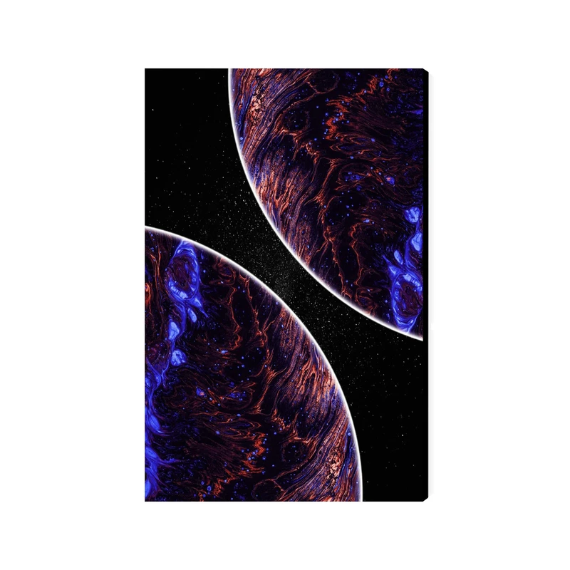 تابلو شاسی عرش مدل فانتزی فضا و کهکشان کد As4590