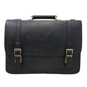 کیف اداری مردانه مدل آفاق چرم طبیعی کد 660