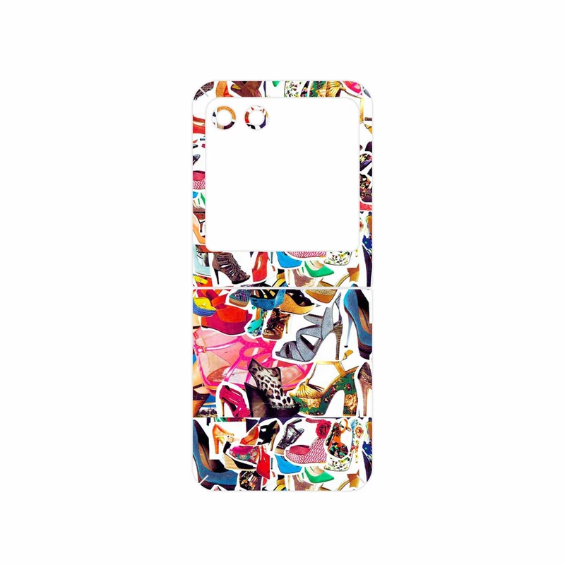 برچسب پوششی ماهوت مدل Collage of High heel Shoes مناسب برای گوشی موبایل موتورولا Razr 40 Ultra