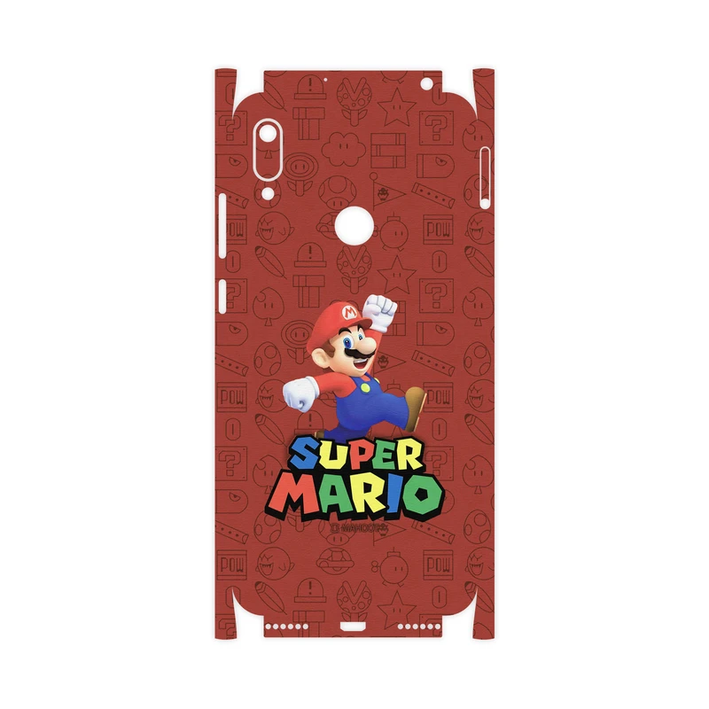 برچسب پوششی ماهوت مدل Super-Mario-Game-FullSkin مناسب برای گوشی موبایل هوآوی Y6 Prime 2019