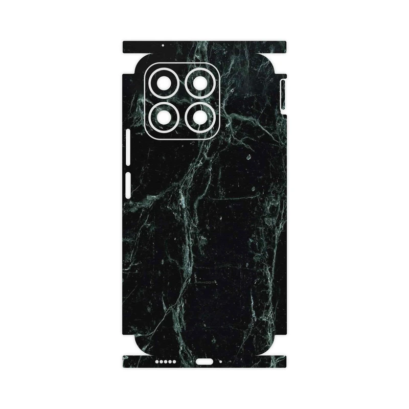 برچسب پوششی ماهوت مدل Graphite_Green_Marble-FullSkin مناسب برای گوشی موبایل آنر X8b