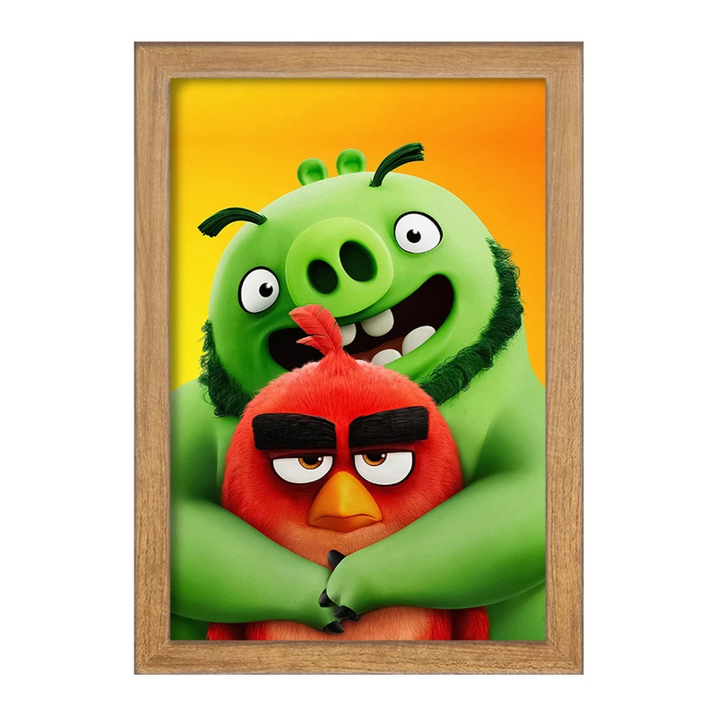 تابلو خندالو مدل پرندگان خشمگین Angry Birds  کد 13867