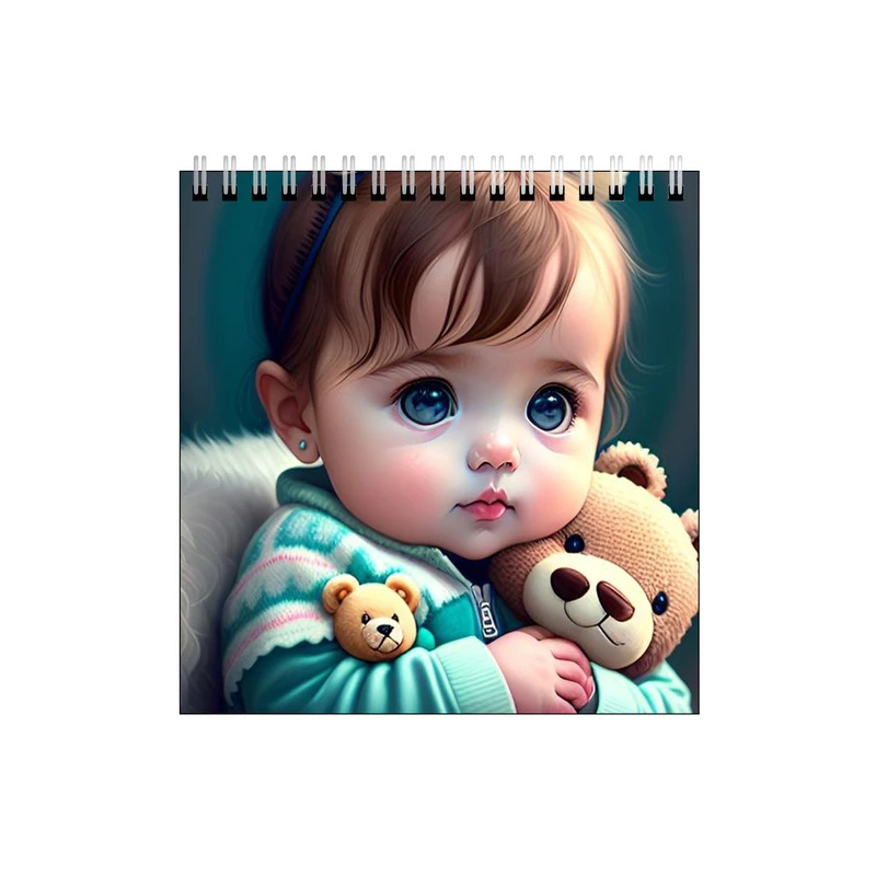 دفتر طراحی طرح نی نی خرسی و خرسش کد 4270713