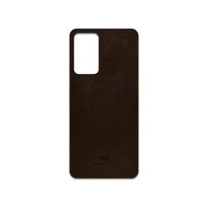 MAHOOT Dark-Brown-Leather Cover Sticker for Xiaomi Redmi Note 11 Pro Plus 5G