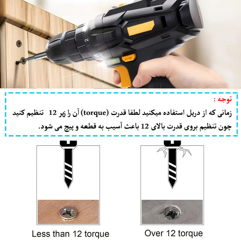 پیچ ام دی اف هامر مدل  4X16mm بسته 100 عددی