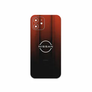MAHOOT Nissan-Logo Cover Sticker for Apple iPhone 12