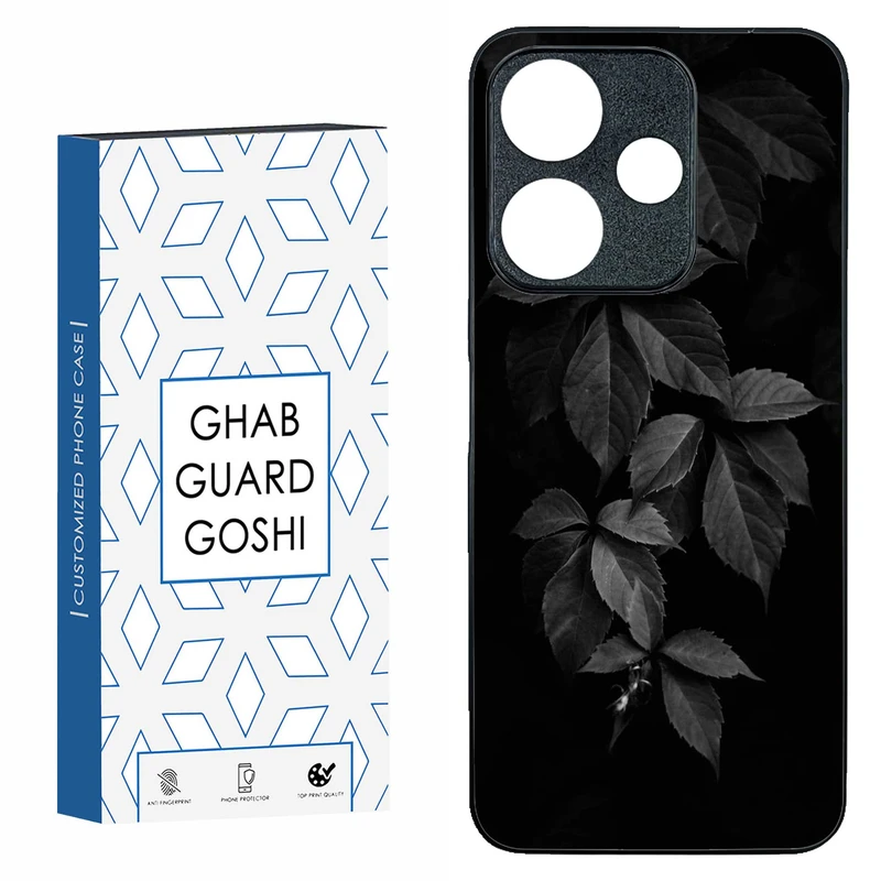 کاور قاب گارد گوشی طرح برگ کد TPU-187 مناسب برای گوشی موبایل شیائومی  REDMI 13  