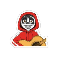 برچسب مدل استیکر ژله ای طرح انیمیشن کوکو