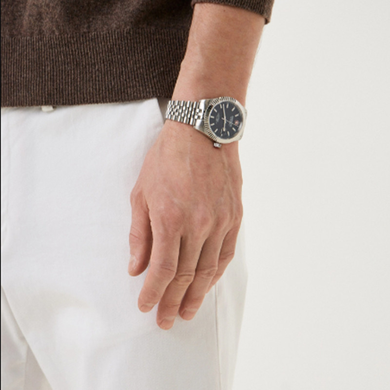 ساعت مچی عقربه‌ای مردانه اتوماتیک سوئیس میلیتاری هانوا مدل SMWGL0002101