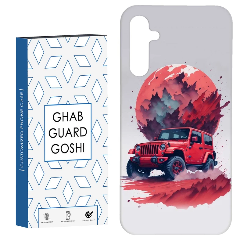 کاور قاب گارد گوشی طرح ماشین کد Dimo-147 مناسب برای گوشی موبایل سامسونگ Galaxy A14