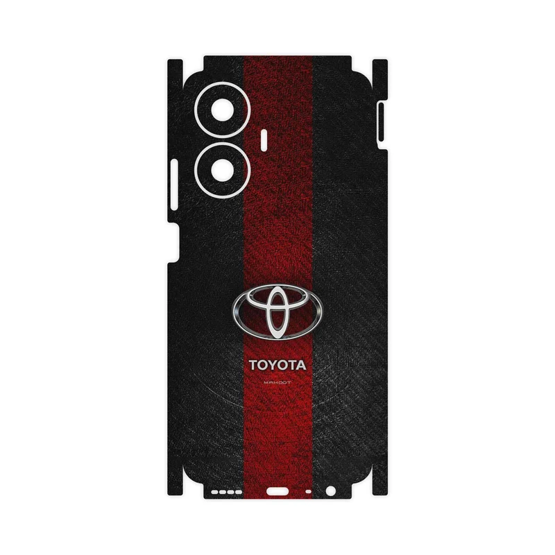 برچسب پوششی ماهوت مدل TOYOTA_Logo-FullSkin مناسب برای گوشی موبایل ریلمی C55