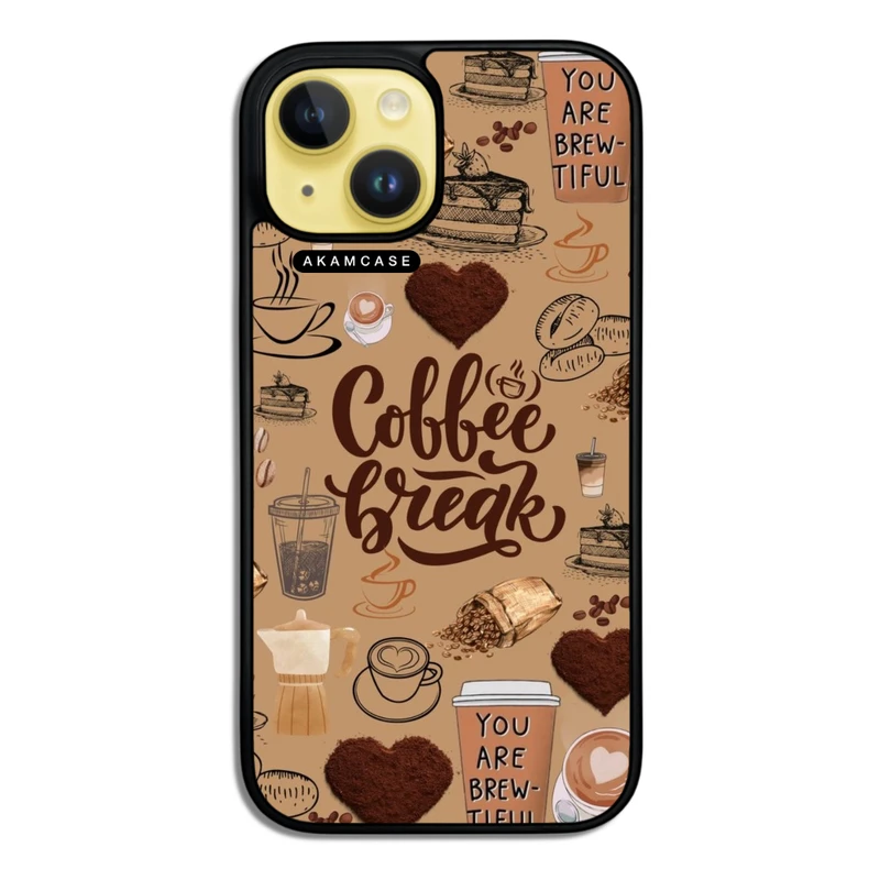 کاور آکام مدل AMC-WA15-COFFEE-18 مناسب برای گوشی موبایل اپل iPhone 15