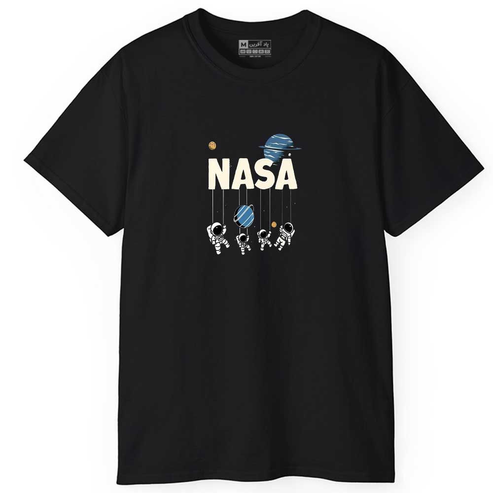 تی شرت آستین کوتاه مردانه پاد آفرین مدل اسپرت طرح کهکشانی ناسا کد 0780 -  - 6