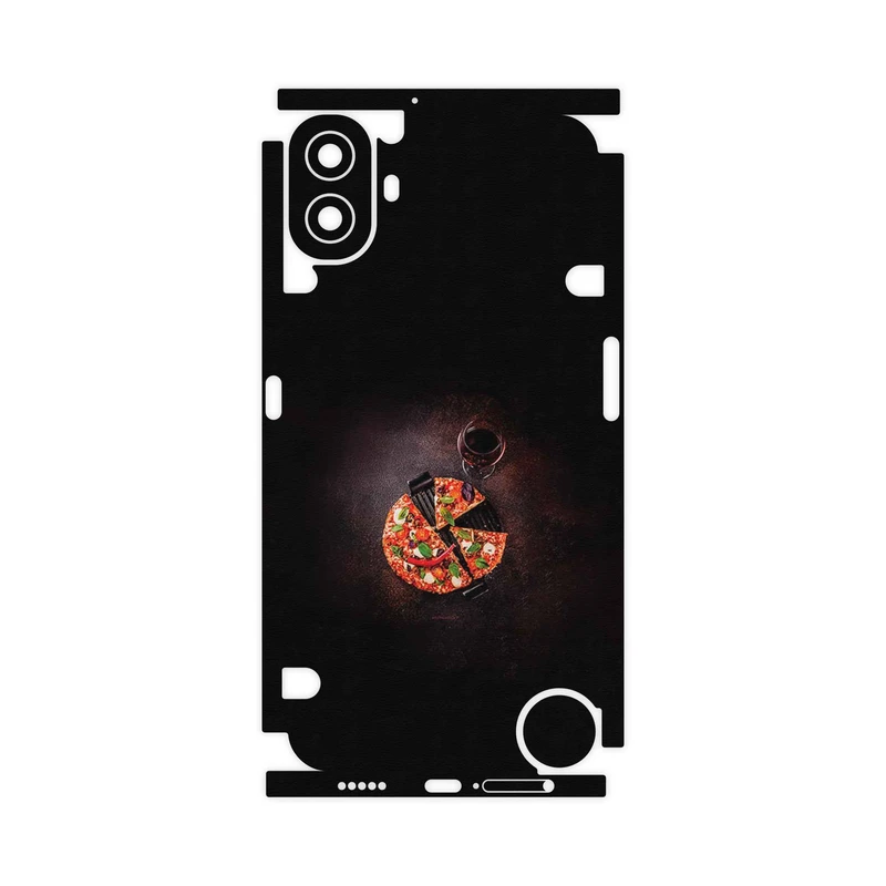 برچسب پوششی ماهوت مدل Pizza-FullSkin مناسب برای گوشی موبایل ناتینگ CMF Phone 1