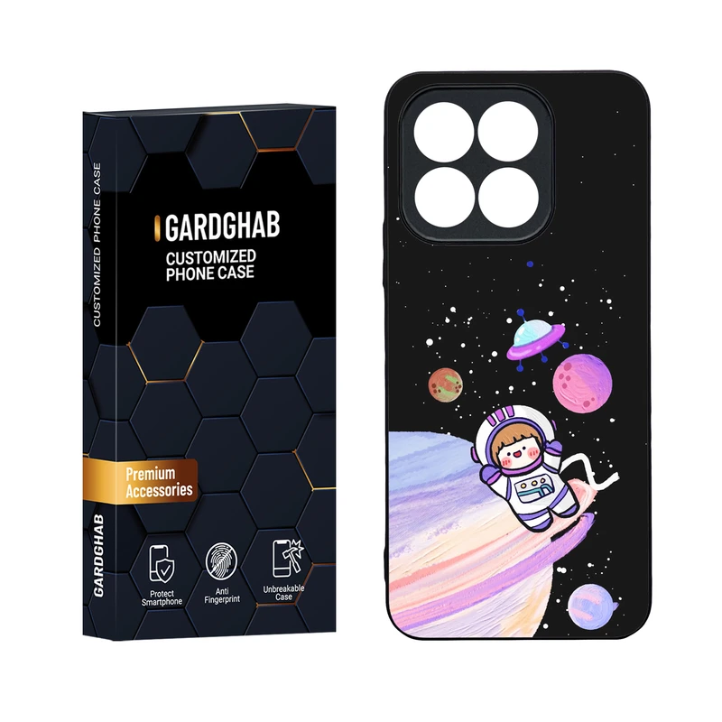 کاور گارد قاب مدل دور ژله ای فانتزی مناسب برای گوشی موبایل آنر Honor X8b 4G