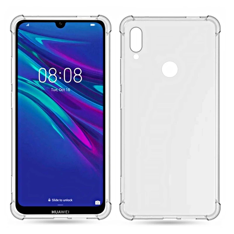 کاور مدل شفاف مناسب برای گوشی موبایل هوآوی y6s / آنر 8S