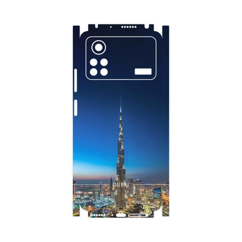 برچسب پوششی ماهوت مدل Dubai-City-FullSkin مناسب برای گوشی موبایل شیائومی Poco X4 Pro 5G