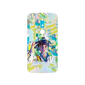 MAHOOT Collage of Women Portrait 1 Cover Sticker for Motorola Moto M