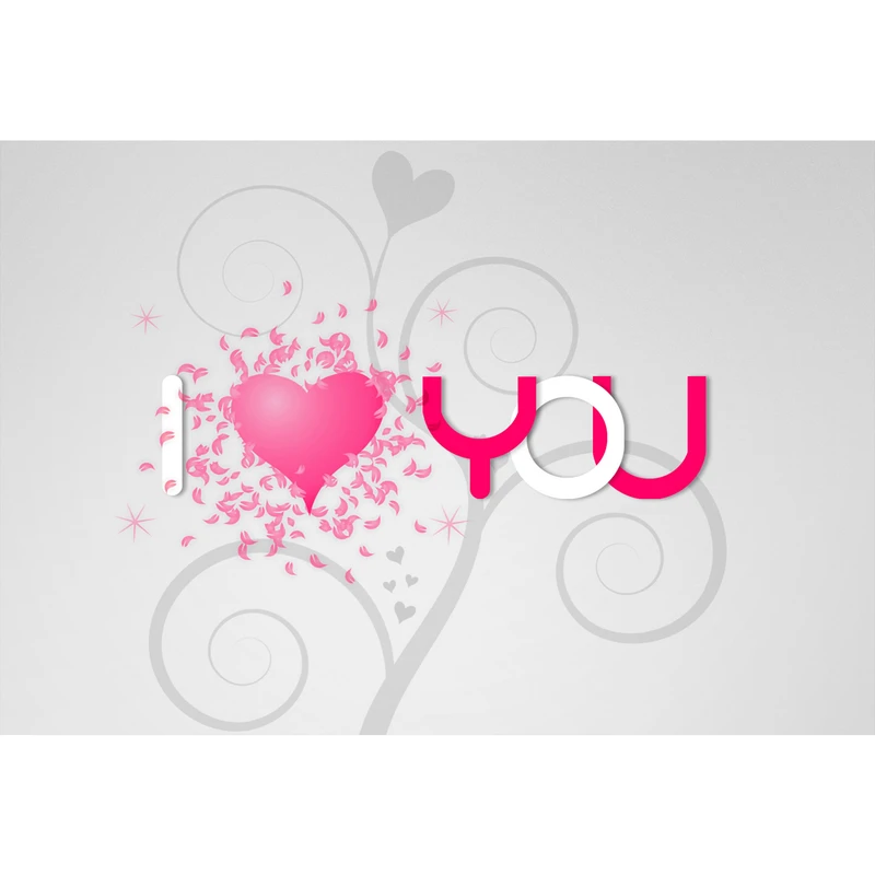 مگنت طرح دوستت دارم مدل T1256