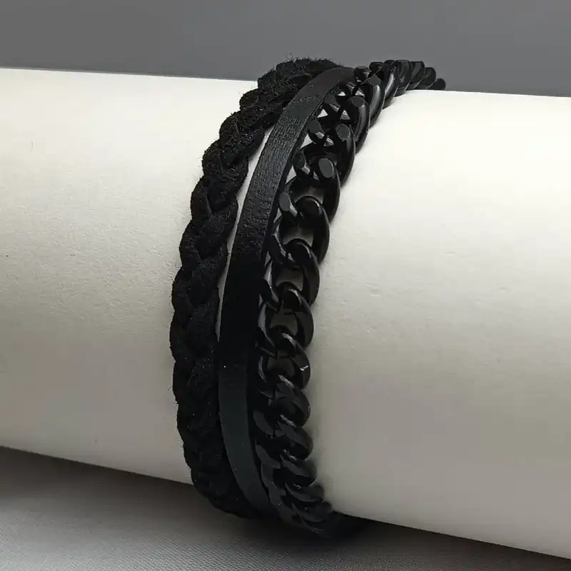 دستبند زنانه مدل چرمی 3