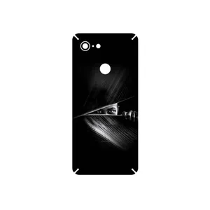 MAHOOT Black Portrait Cover Sticker for Google Pixel 3