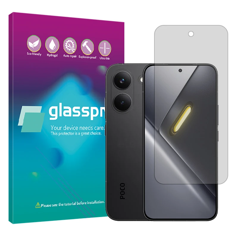 محافظ صفحه نمایش مات گلس پرو مدل هیدروژلی مناسب برای گوشی موبایل شیائومی Poco X8 Pro