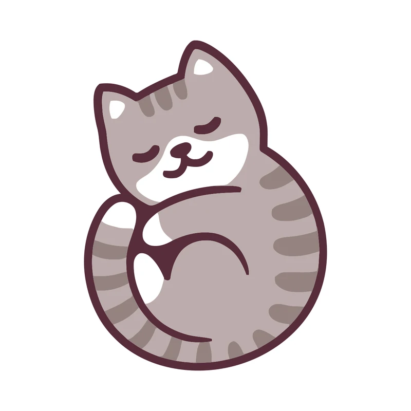 برچسب لپ تاپ پویا مارکت طرح گربه کد 2072